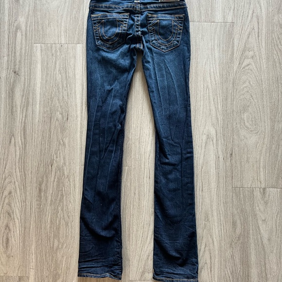 True Religion Low Rise Straight Leg Jeans - Picture 2 of 7